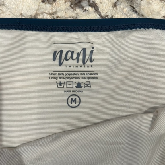 Nani Swimwear Swim Nani Swimwear Striped One Strap Asymmetric